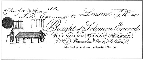 Headed notepaper of Solomon Erwood